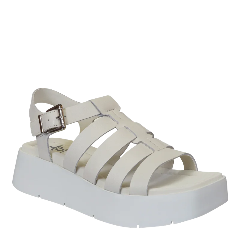OTBT - ARCHAIC in CHAMOIS Platform Sandals Loose - Fit Slipper Style  