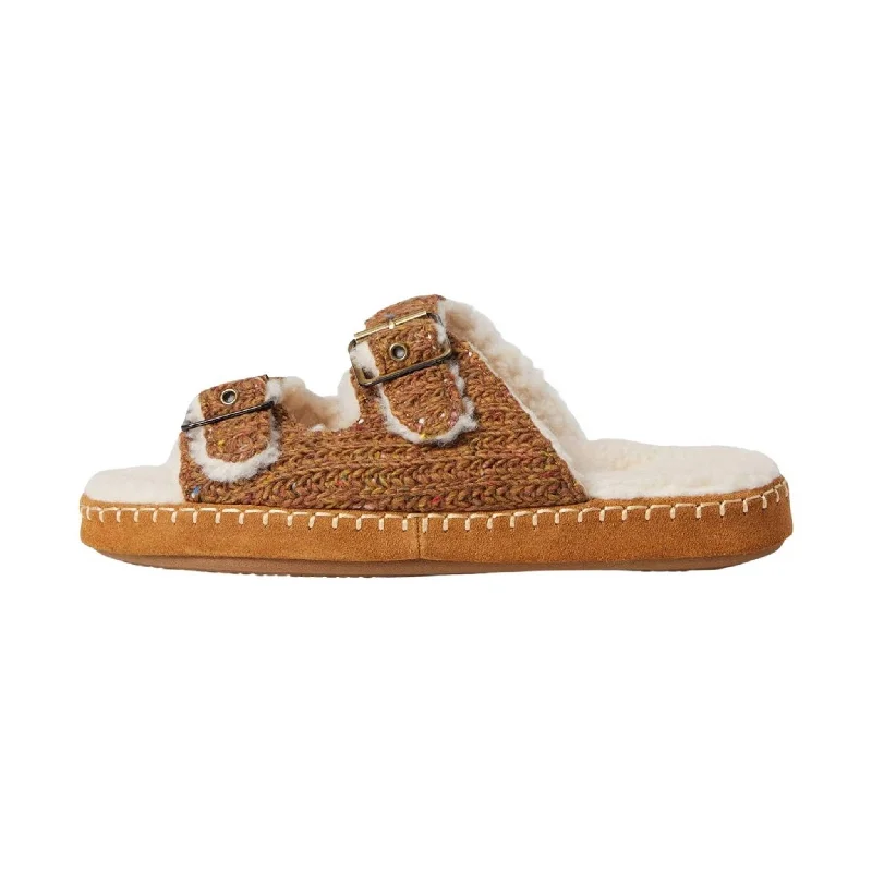 Acorn Women's Slides Camden - Buckskin Glow - in - the - Dark Shoe Design  