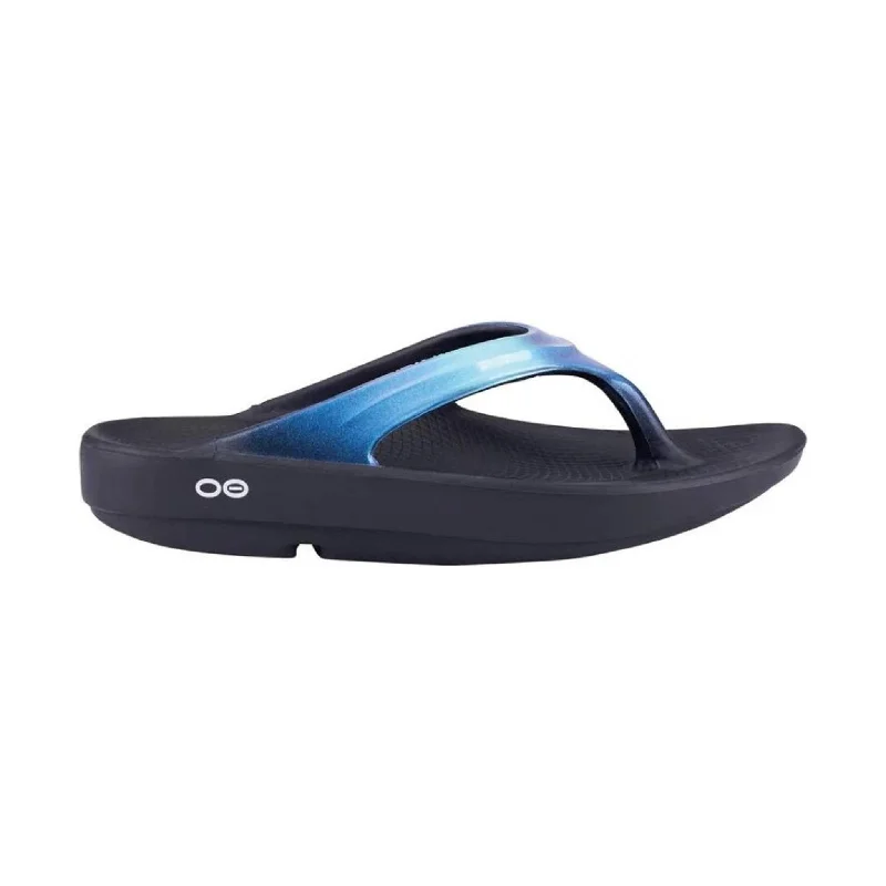 OOfos Women's OOlala Luxe Sandal - Atlantis Hiking Boot Durability Style  