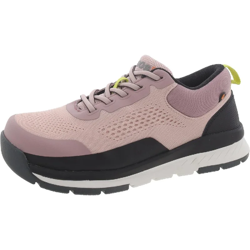 Bogs Womens Mesh Composite Toe Work & Safety Shoes Distressed Leather Shoe Style  