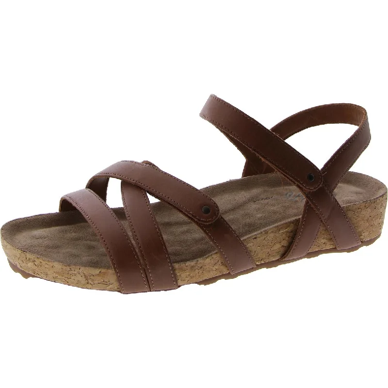 Ros Hommerson Womens Pool Cork Strappy Flatform Sandals Hiking Boot Durability Style  