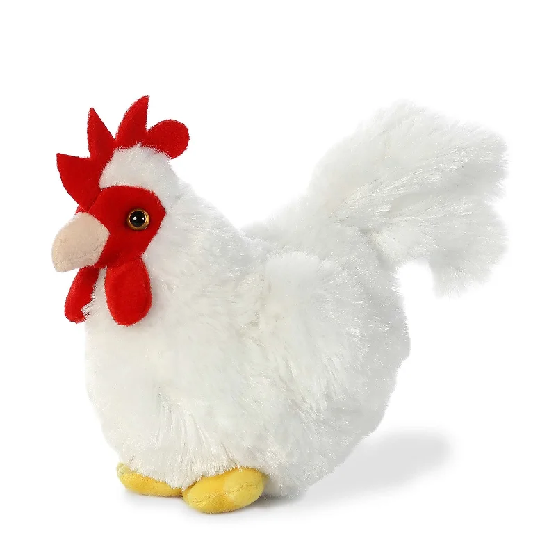 Aurora Mini Flopsie Chicken Plush Toy Upcycled Shoe Look  