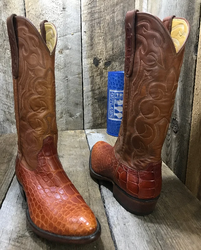 Peanut Alligator Tres Outlaws  Men's Classic  Boot  3405* Performance Running Sneaker Look  