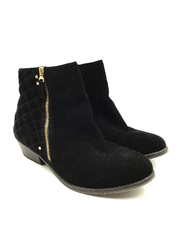 Boots Ankle Heels By White Mountain In Black, Size: 9.5 Skateboarding Sneaker Style  
