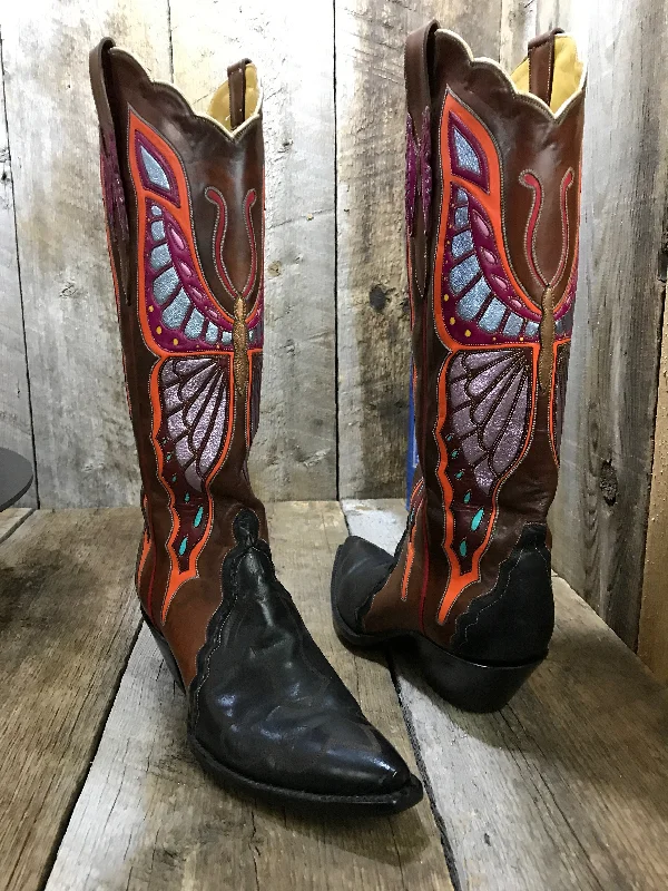 Butterfly Custom Tres Outlaws Men's Tall Boot  4047 Skateboarding Sneaker Style  