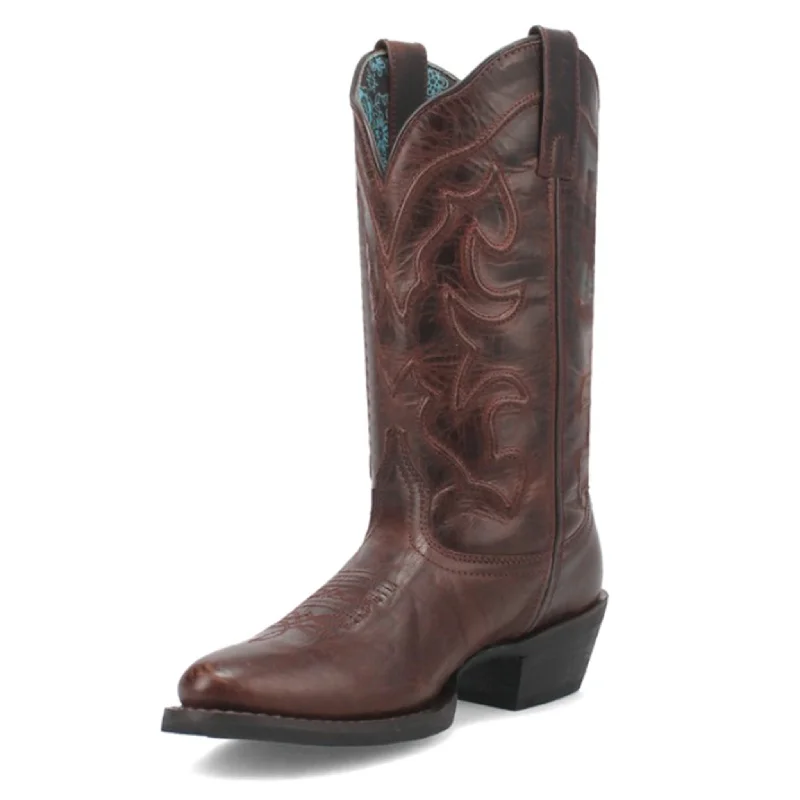 Dan Post Women's Cognac Shelley Western Boots Zip - Up Boot Style  