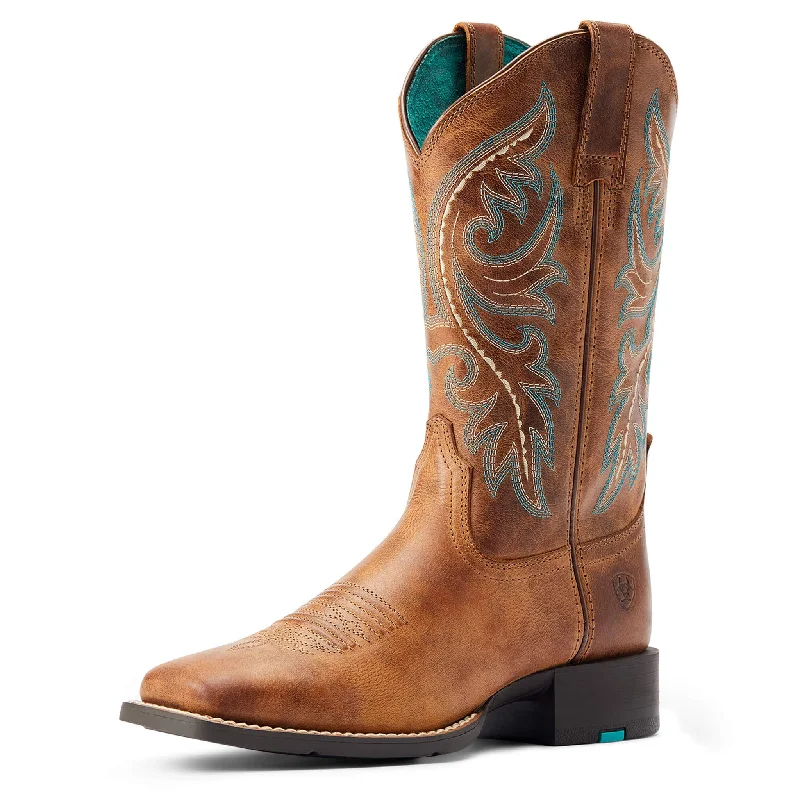 Ariat Women's Round Up Boots Athleisure Derby Style  