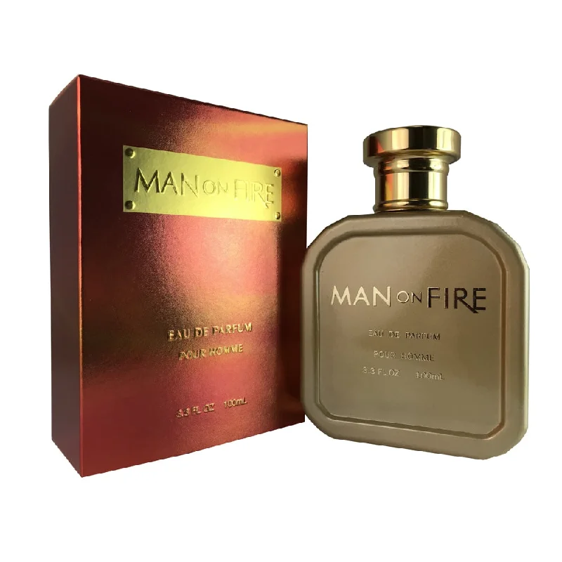 Man On Fire Cologne Waterproof Hiking Boot Design  