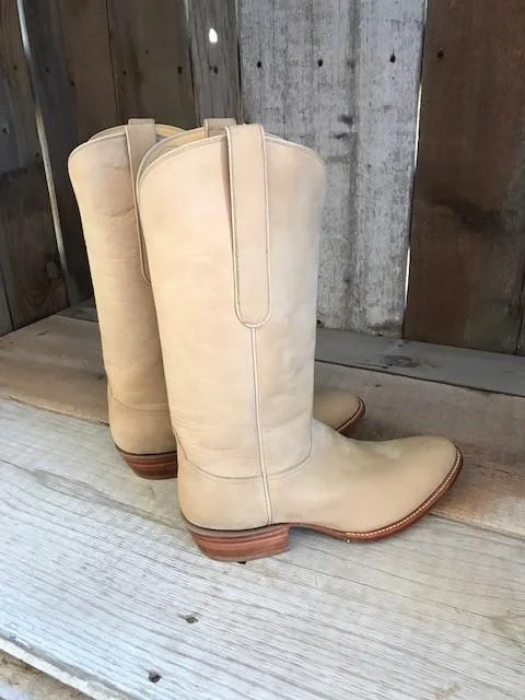 Natural Nubuck Tres Outlaws Men's Classic Boot 3739@ Dressy Chelsea Boot Style 