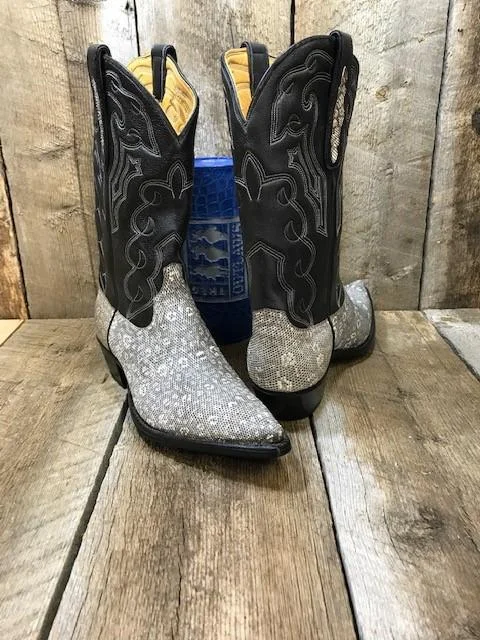 Natural Ring Lizard Tres Outlaws Men's Classic Boot 3821 * Strap - Up Sandal Resort Style  