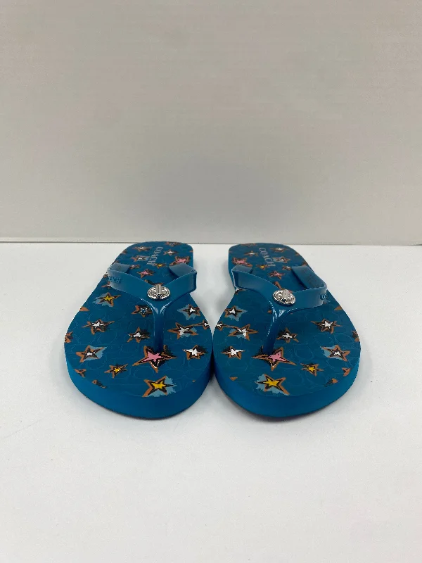 Sandals Designer By Coach  Size: 10 Bespoke Shoe Aesthetic 