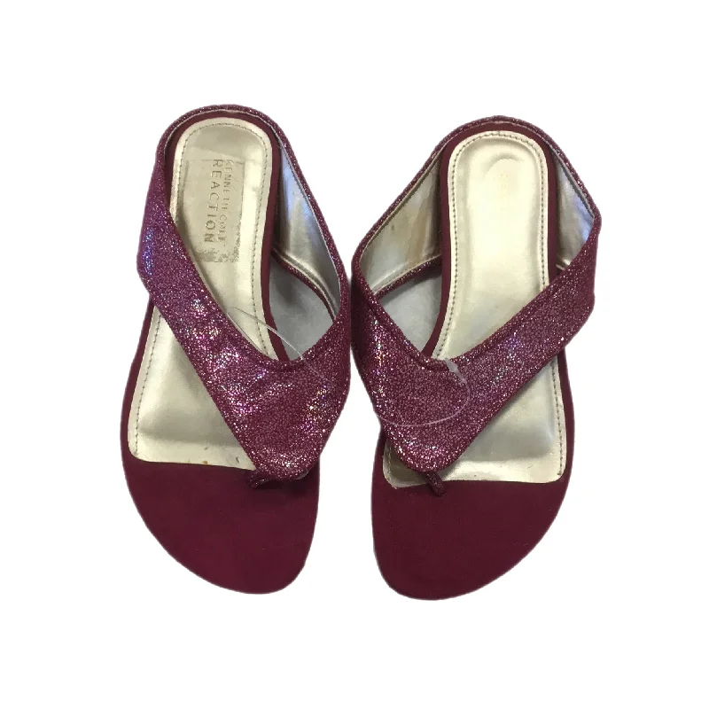 Sandals Flip Flops By Kenneth Cole  Size: 6.5 Loose - Fit Slipper Style  