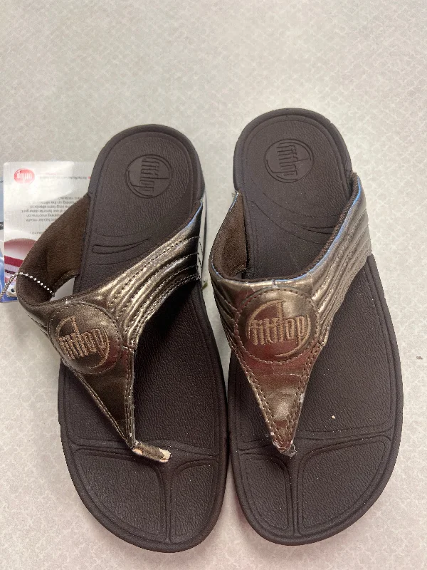Sandals Heels Block By Fitflop  Size: 9 Brogue Oxford Aesthetic 