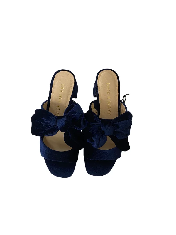 Sandals Heels Block By Jack Rogers  Size: 6 Memory - Foam Slipper Look  