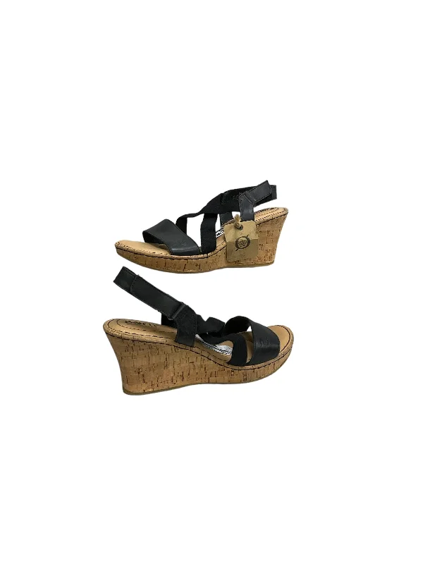 Sandals Heels Wedge By Born  Size: 9 Ivy League Loafer Look 