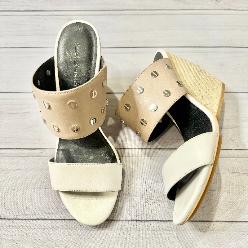 Sandals Heels Wedge By Rebecca Minkoff  Size: 9 Blue Coast Loafer Aesthetic 