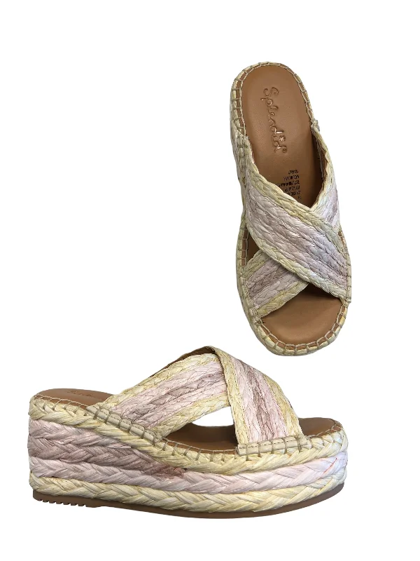 Sandals Heels Wedge By Splendid  Size: 7 Inflatable Shoe Look 
