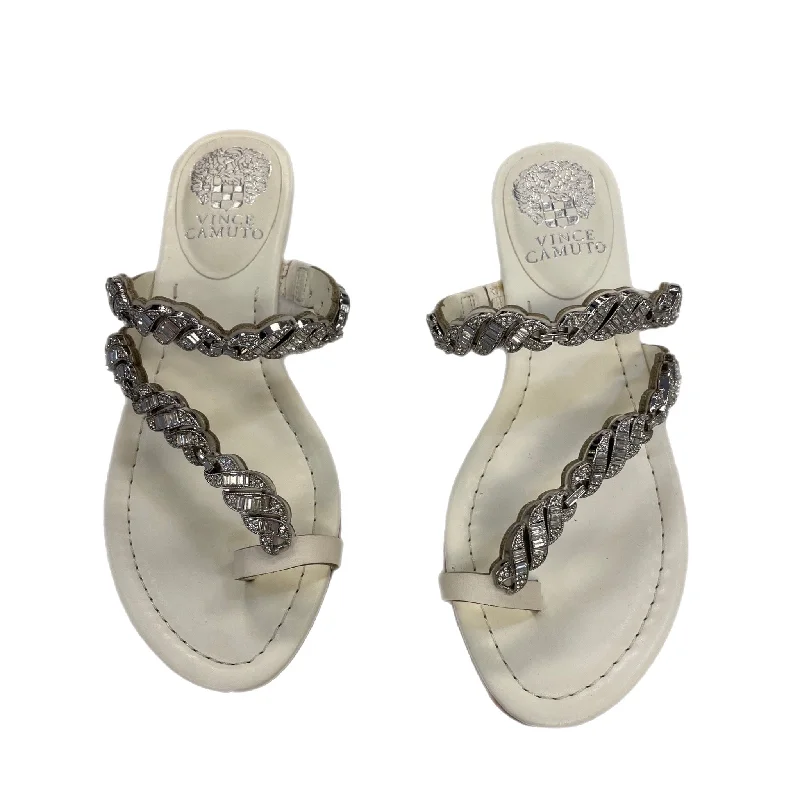 Sandals Heels Wedge By Vince Camuto  Size: 6 Patchwork Shoe Aesthetic  