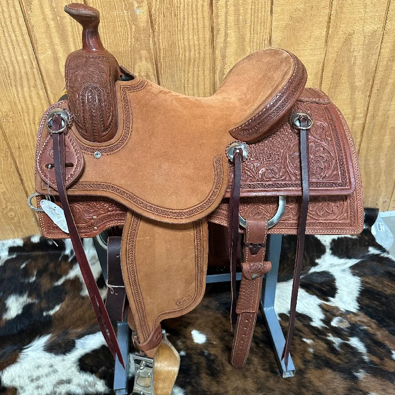 HR Signature Ranch Roper 15 inch seat Edwardian Shoe Look  