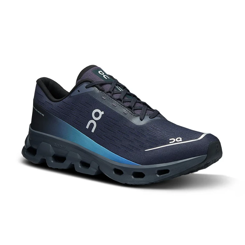 Men's Cloudspark Black/Blueberry Paisley Print Shoe Design  