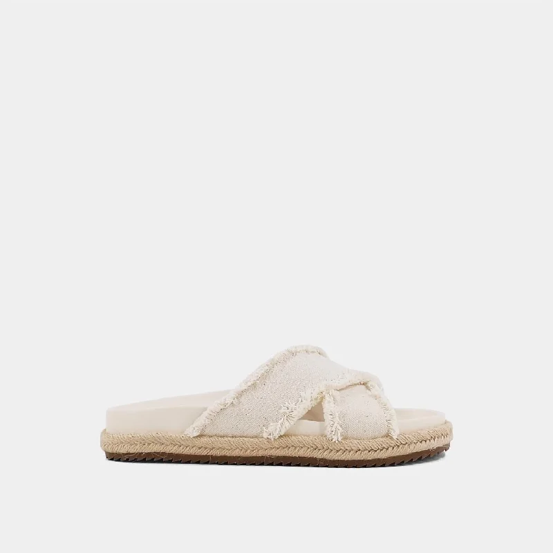 Women's Courtney Sandal In Bone Aesthetic  
